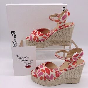 Castañer X Diane Von Furstenberg Blaudell Wedge
Espadrilles Rose Multi